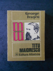 GEORGE IVASCU - TITU MAIORESCU foto