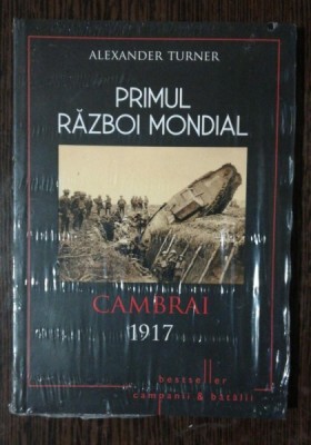 PRIMUL RAZBOI MONDIAL CAMBRAI 1917 - ALEXANDER TURNER foto