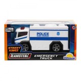 Masinuta de Politie, de interventie, Teamsterz, alb