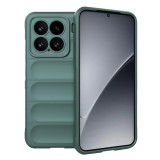 Husa antisoc pentru xiaomi 15 - margini anti-alunecare - shield - green