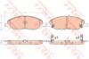 Set placute frana,frana disc NISSAN MICRA II (K11) (1992 - 2003) TRW GDB3577