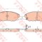 Set placute frana,frana disc NISSAN MICRA II (K11) (1992 - 2003) TRW GDB3577