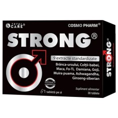 Supliment alimentar pentru potenta Strong Total Care, 30 tablete