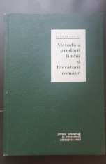 Metodica predării limbii și literaturii rom&acirc;ne pentru clasele I-VIII si clasele IX-X - Cecilia Caroni