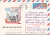 Bnk ip URSS 1977 - aviatie - 40 ani de la zborul transpolar ANT-25 URSS-USA - circulat spre Romania, Dupa 1950