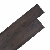 VidaXL Plăci de pardoseală, stejar gri &icirc;nchis, 5,26 m&sup2;, 2 mm, PVC