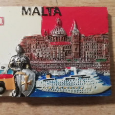 M3 C2 - Magnet frigider - tematica turism - Malta 7