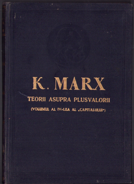 HST C6028 Capitalul 1962 Marx volumul IV partea I