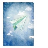 Caiet Aperta, Avion de hartie, A5, 48 file, 80g, matematica