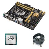 Kit Placa de Baza Asus B85M-E, Intel Dual Core i3-4130, Cooler