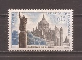 Franta 1960 - Bazilica din Lisieux, MNH