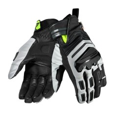 Manusi barbati Touring/Adventure iarna Seventy model SD-T13 Aspen Light gri/galben fluor - WinterTex, XXXL (12 cm)