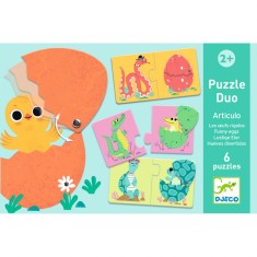 Puzzle duo Djeco - Din ou