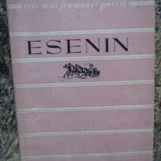 Esenin - Poezii (colecția Cele mai frumoase poezii; trad. G. Lesnea)