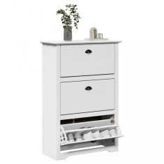 Suport pantofi &amp;bdquo;BODO&amp;rdquo; Alb 80x35x118 cm foto