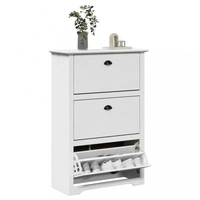 Suport pantofi &amp;bdquo;BODO&amp;rdquo; Alb 80x35x118 cm foto