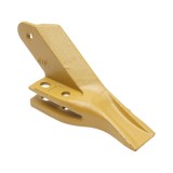 Dinte cupa lateral Stanga miniexcavator Komatsu Caterpillar JCB, cod OEM E11L, 190 mm x 50 mm, gauri fixare 13-17 mm, surub cu piulita M12x50mm
