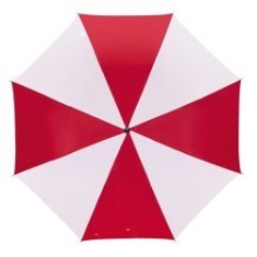 Umbrela Regular Red White foto