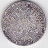 AUSTRIA UNGARIA 1 Florin 1886, Europa, Argint