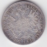 Moneda Argint Austria Ungaria 1 Florin 1886