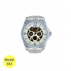 Ceas barbati automatic, Boxio Skeleton, diverse modele