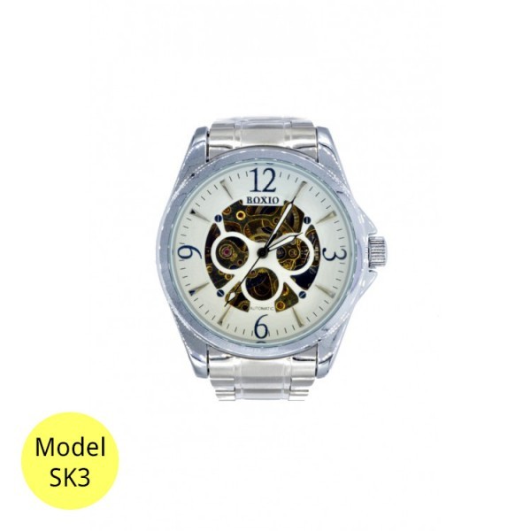 Ceas barbati Boxio Skeleton automatic diverse modele