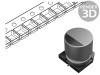 Condensator Electrolitic Low ESR SMD 1000uF 50V 16x16.5mm
