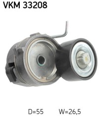 SKF VKM 33208 rola intinzator,curea transmisie