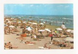 RF131 - Carte Postala - Mamaia. La plaja, circulata 1974