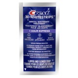 Plic, Benzi Albirea Dintilor, Crest, 3D White, One Hour Express, Nivel Albire 12, 1 zi