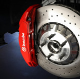 Set 4 Buc Sticker Etriere Brembo Alb