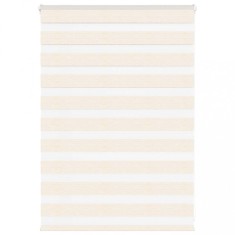 Jaluzea tip zebra 105x100 cm lățime țesătură 100,9 cm poliester