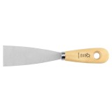 Spaclu pentru glet Topex 40 mm cu maner din lemn pentru finisaje