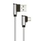 Cablu micro USB 1m DIAMOND EDITION argintiu V-TAC