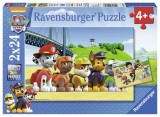 Cumpara ieftin Puzzle Patrula Catelusilor Model 1, 2X24 Piese, Ravensburger