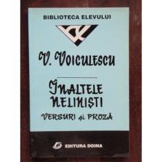 INALTELE NELINISTI - V. VOICULESCU foto