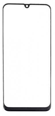 Geam cu OCA Samsung Galaxy A30 / A305 BLACK foto
