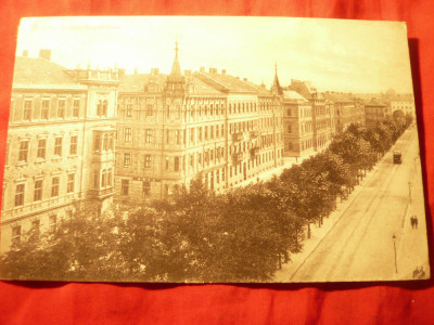 Ilustrata Brunn cca.1908 circulat la Sibiu - Nagy Szeben foto