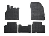 Set covorase auto din cauciuc Renault Scenic 3 (JZ)/ Facelift 2009-10.2016, Negru, Gledring, 5 buc. AutoDrive ProParts