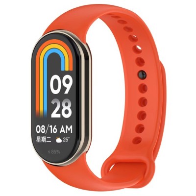 Curea pentru Xiaomi Mi Band 8 / 8 NFC - Techsuit Watchband (W014) - Coral foto