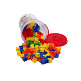 Caramizi constructie pentru copii, 72 piese, Multicolor, ATU-089179