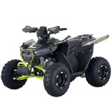 Atv 125cc Mini Rocket Panther Deluxe 8&amp;quot; semi-automat 4T benzina negru