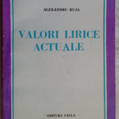 Alexandru Ruja-Valori lirice actuale,1979:Nichita Stanescu/M.Ivanescu/Mazilescu+