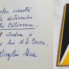 N.D. Cocea - Carte cu dedicatie & AUTOGRAF autor Virgiliu Ene - 1966