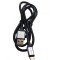 Cablu Type C, USB 2.4A, 1m, negru