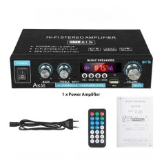 Amplificator HiFi AK35 Bluetooth 30W x 2, USB, FM, Telecomandă