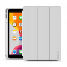 Husa Tech-Protect Sc Pen pentru Apple iPad 10.2 7/8/9/2019-2021 Gri Deschis