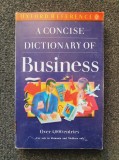 A CONCISE DICTIONARY OF BUSINESS