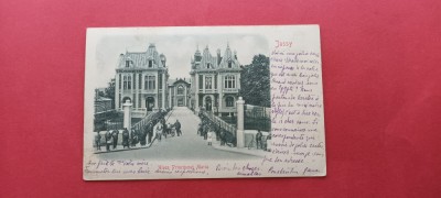 Iasi Iassy Aleea Principesei Maria In relief Embosata En Relief 1900 foto