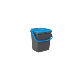 Cos stivuibil cu capac si maner, 35 litri, Ecoplus, Plastor Trading